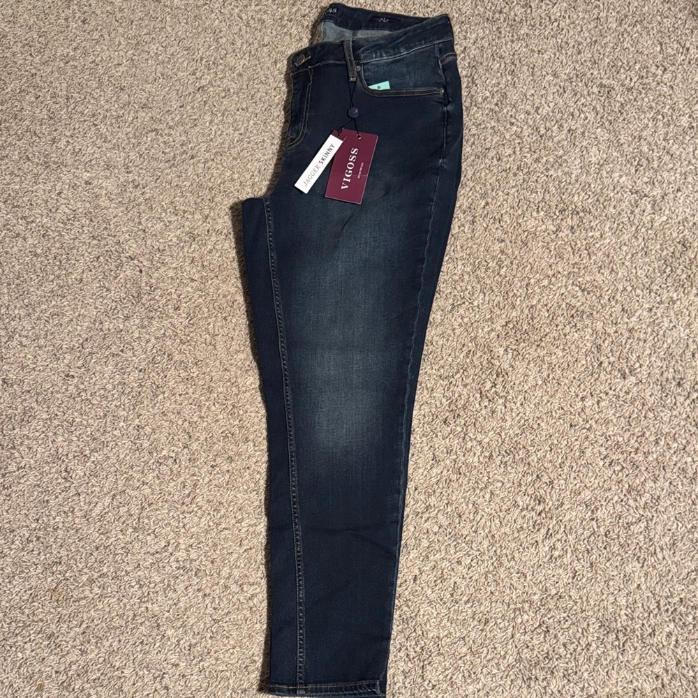 Vigoss Women's Midnight Blue Skinny Jeans